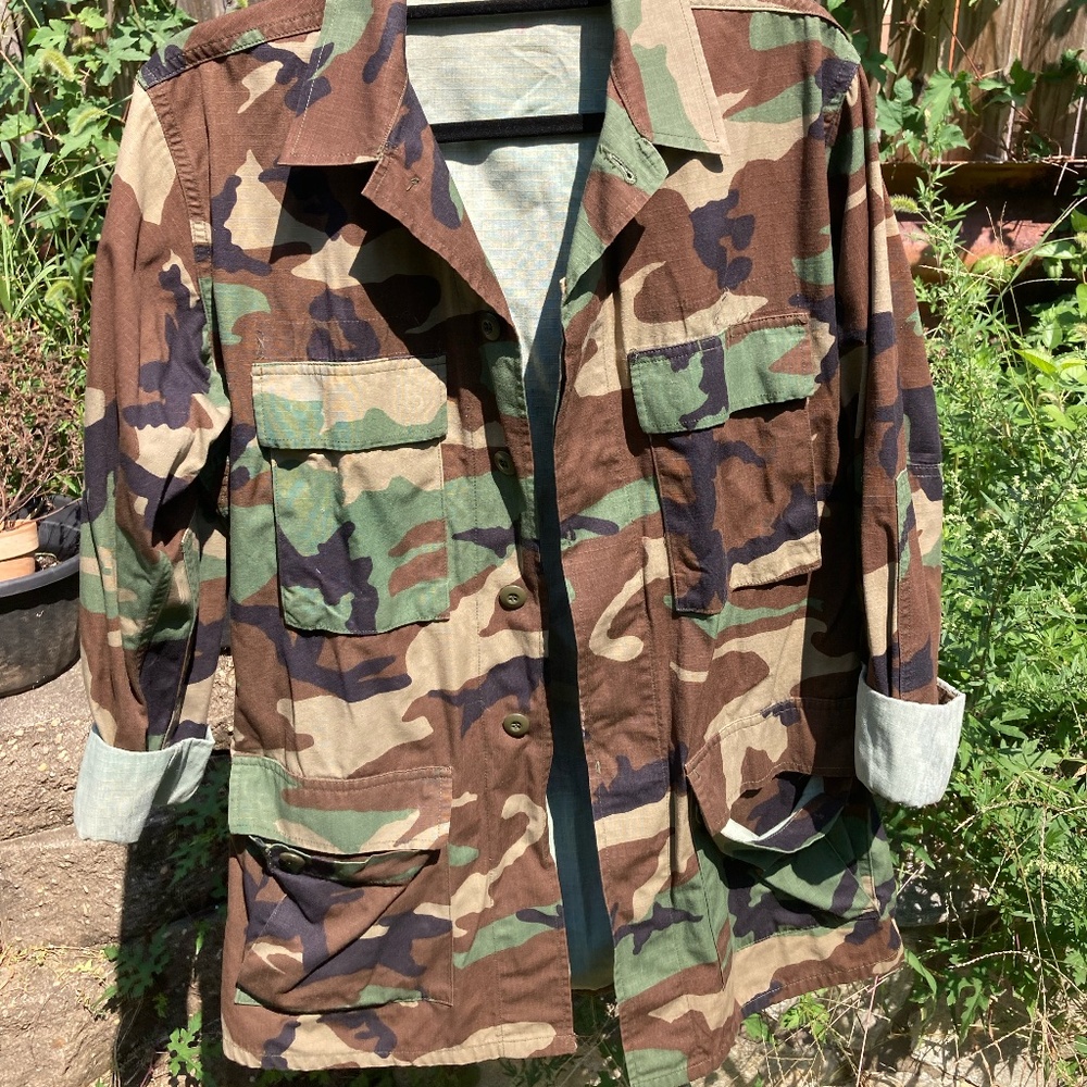 Vintage Military Field Jacket Circa 60's-80's - Medium fit